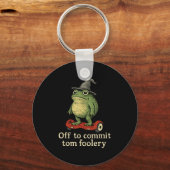 Porte-clés Assistant Grenouille Whimsical Désactivé Pour Enga (Recto)