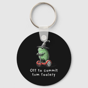 Porte-clés Assistant Grenouille Whimsical Désactivé Pour Enga