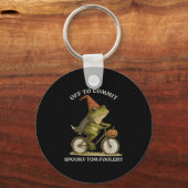 Porte-clés Assistant Grenouille Whimsical Désactivé Pour Enga (Recto)