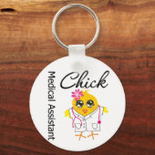 Porte-clés Assistant Médicale Chick (Recto)