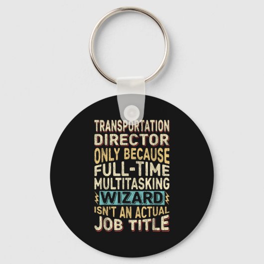 Porte-clés Assistant Multitâche du directeur de transport amu (Recto)