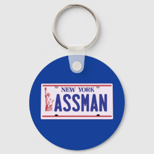 Porte-clés Assman New York License Plate Produits