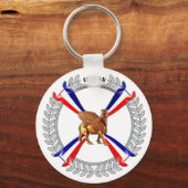 Porte-clés Assyrie Lamassu & Porte - clé du drapeau (Recto)