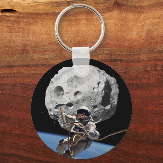 Porte-clés Astéroïde Miner (Recto)