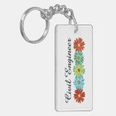 Porte-clés Asters, ingénieur civil (Devant gauche)