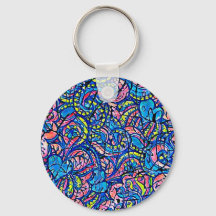 Porte-clés astral eau 4