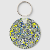 Porte-clés astral fleurs 3