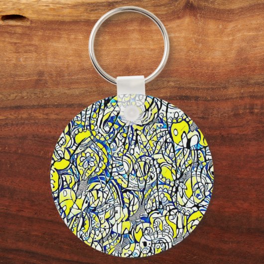 Porte-clés astral fleurs 3 (Recto)