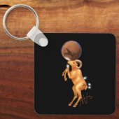 Porte-clés Astro Aries Mars Zodiac Metal (Recto)