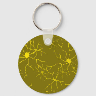 Porte-clés Astrocytes Modèle Cellules Gliales du Cerveau