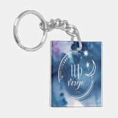 Porte-clés Astrologie de l'aquarelle - Virgo (Devant gauche)