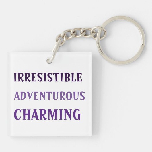 Porte-clés Astrologie Zodiac Librairie Signal Anniversaire 2 (Dos)