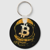 Porte-clés Astronaut Bitcoin-Crypto (Verso)