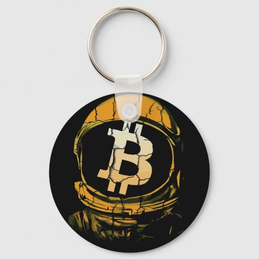 Porte-clés Astronaut Bitcoin-Crypto (Verso)