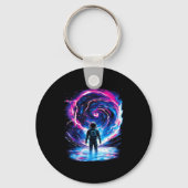Porte-clés Astronaut Cosmic Outer Space Galaxy Science  (Recto)