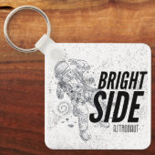 PORTE-CLÉS ASTRONAUT CÔTÉ LUMINEUX (Recto)