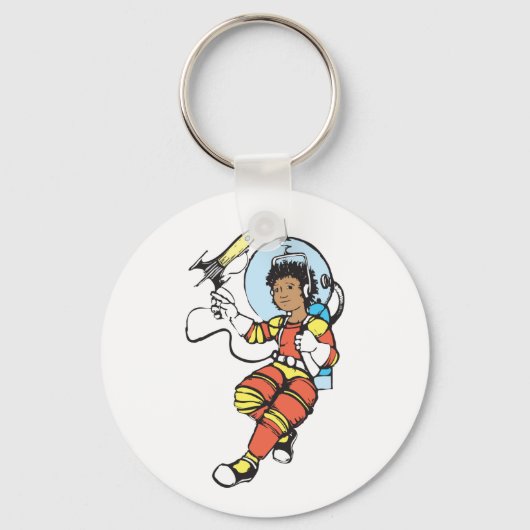 Porte-clés Astronaut fille (Verso)