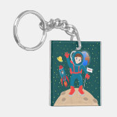 Porte-clés Astronaute (Devant gauche)