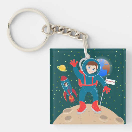 Porte-clés Astronaute (Devant)