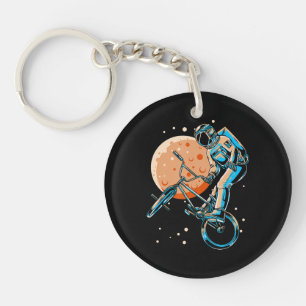 Porte-clés Astronaute BMX Moon Space Biker