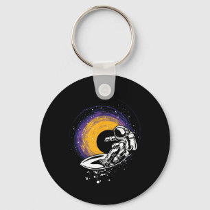 Porte-clés Astronaute en surf - Galaxie Planètes Espace Vaiss