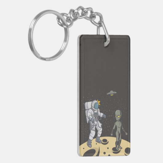 Porte-clés Astronaute et alien (Devant gauche)