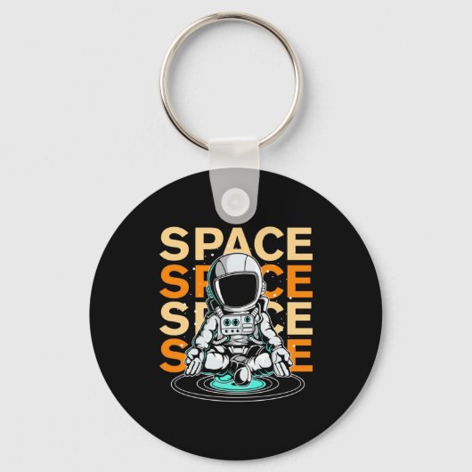 Porte-clés Astronaute spatial (Recto)