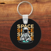 Porte-clés Astronaute spatial (Recto)