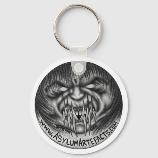 Porte-clés AsylumArtefacts Clavier/chaîne (Recto)