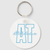 Porte-clés AT Athletic Trainer Blue (Recto)