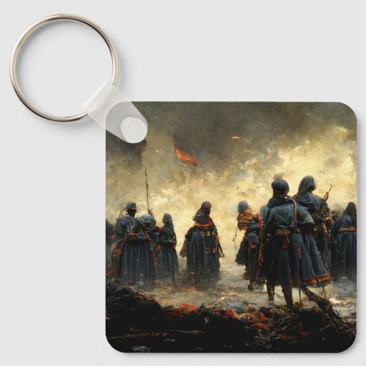 Porte-clés Atack the place (Recto)