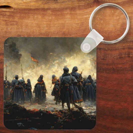 Porte-clés Atack the place (Verso)