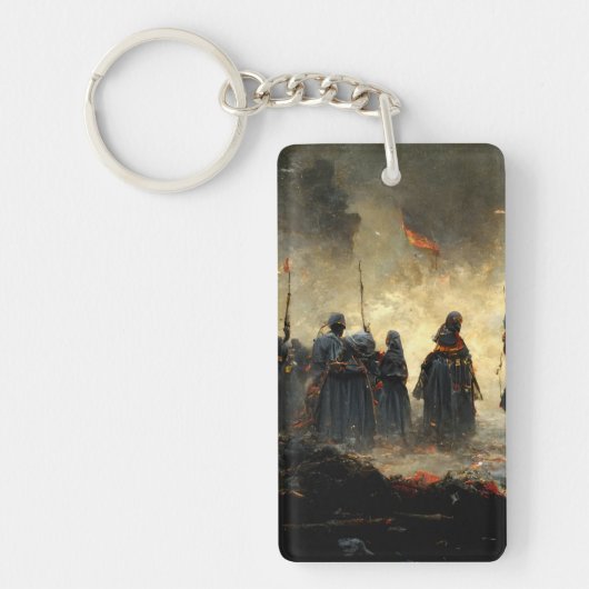 Porte-clés Atack the place (Devant)