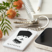 Porte-clés Ataturk a personnalisé (Devant droit)