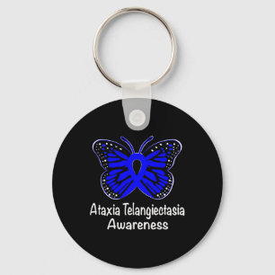 Porte-clés Ataxia Telangiectasia Sensibilisation Guerrier Sou