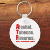 Porte-clés ATF - Qui apporte les jetons ? (Recto)