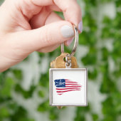 Porte-clés Athée américain (main)