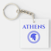 Porte-clés Athènes Spartan (Devant)