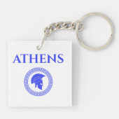 Porte-clés Athènes Spartan (Dos)