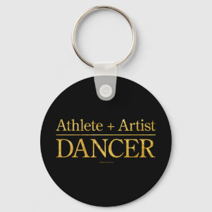 Porte-clés Athlète + Artiste = danseur