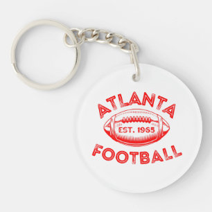 Porte-clés Atlanta Football Style Vintage 