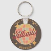 Porte-clés Atlanta Georgia City souvenir (Recto)