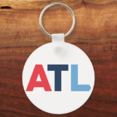 PORTE-CLÉS ATLANTA GEORGIE (Recto)