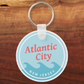 Porte-clés Atlantic City New Jersey (Recto)
