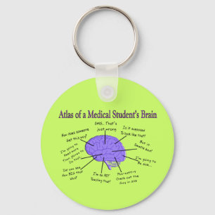 Porte-clés Atlas du cerveau d'un étudiant Médicale #2