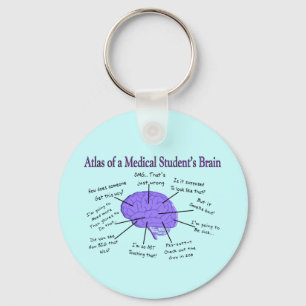 Porte-clés Atlas of a Medical Student's Brain #2