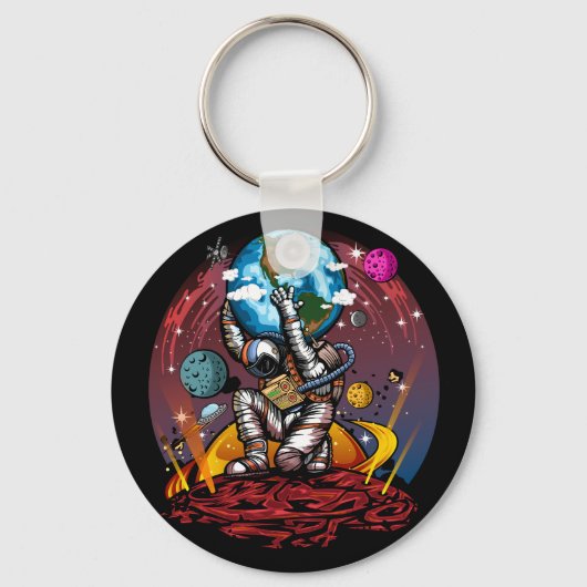 Porte-clés Atlas Space Man (Recto)