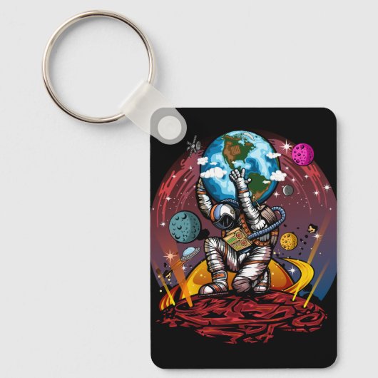 Porte-clés Atlas Space Man (Recto)