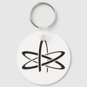 Porte-clés Atom athée
