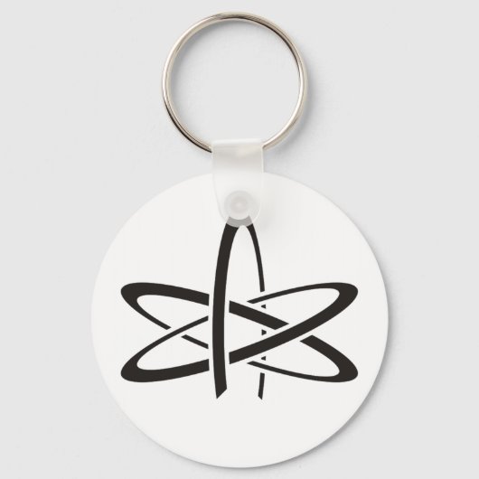 Porte-clés Atom athée (Recto)